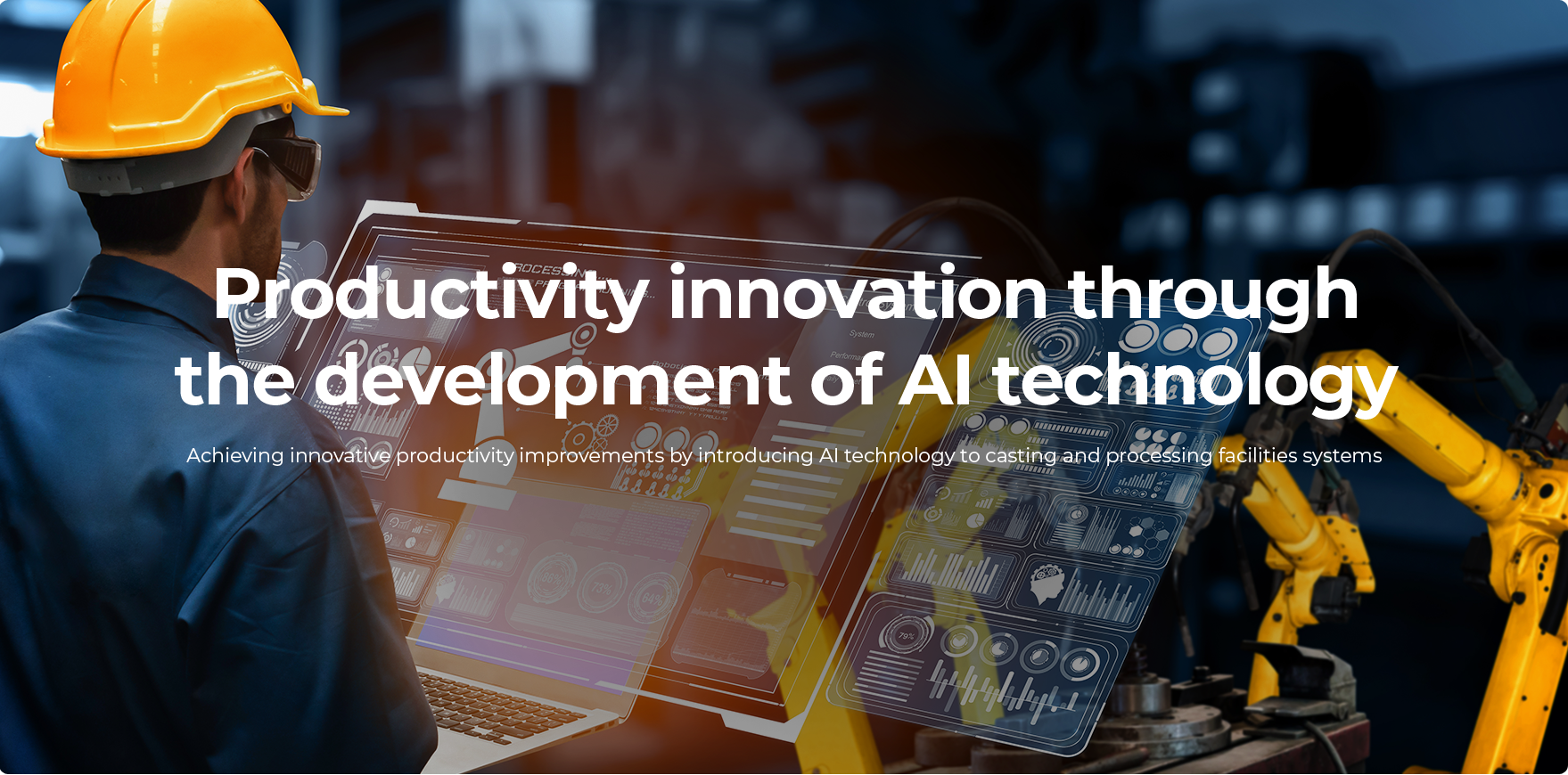 Productivity innovation through the development of AI technology