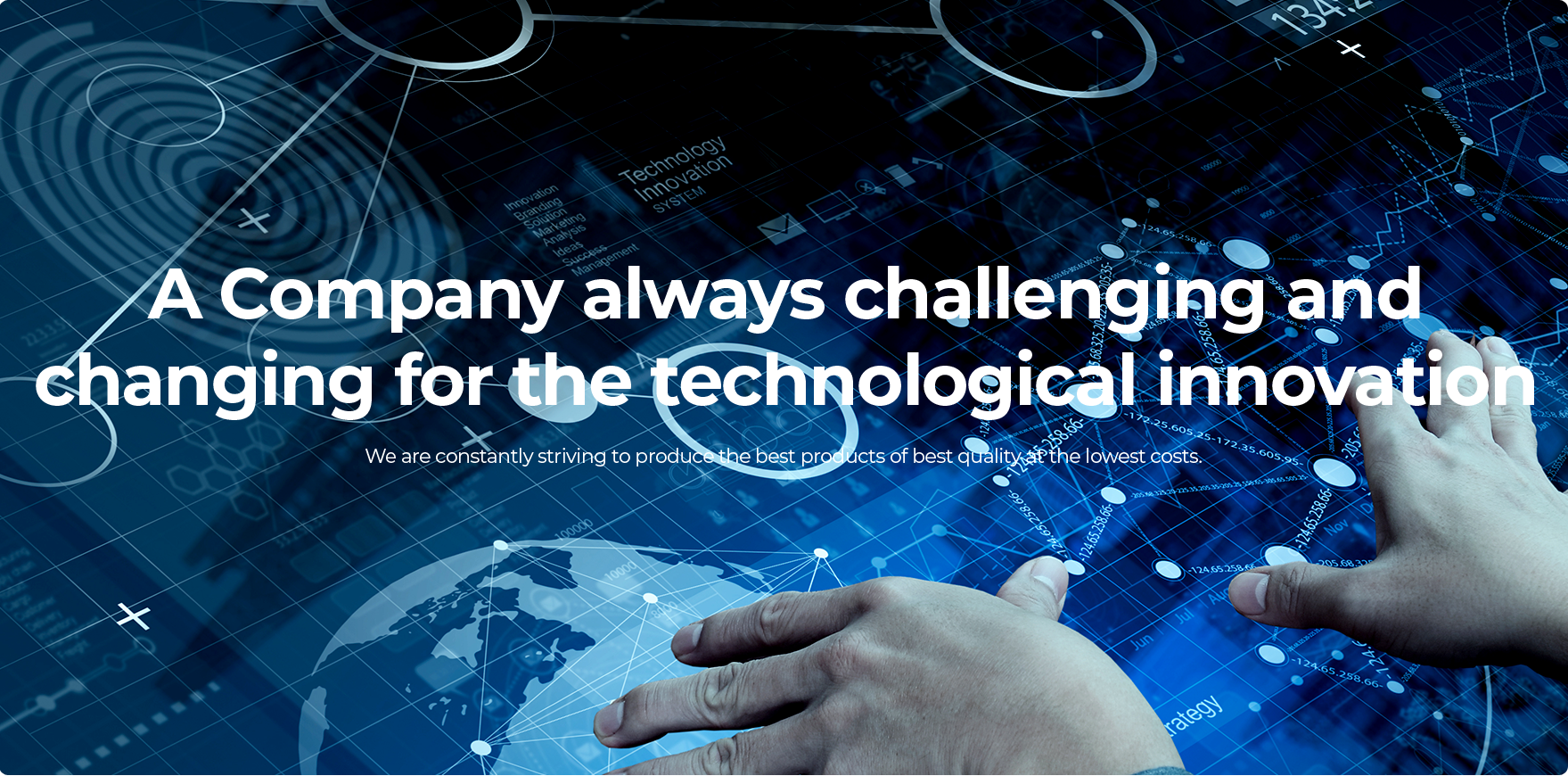 A Company always challenging and changing for the technological innovation